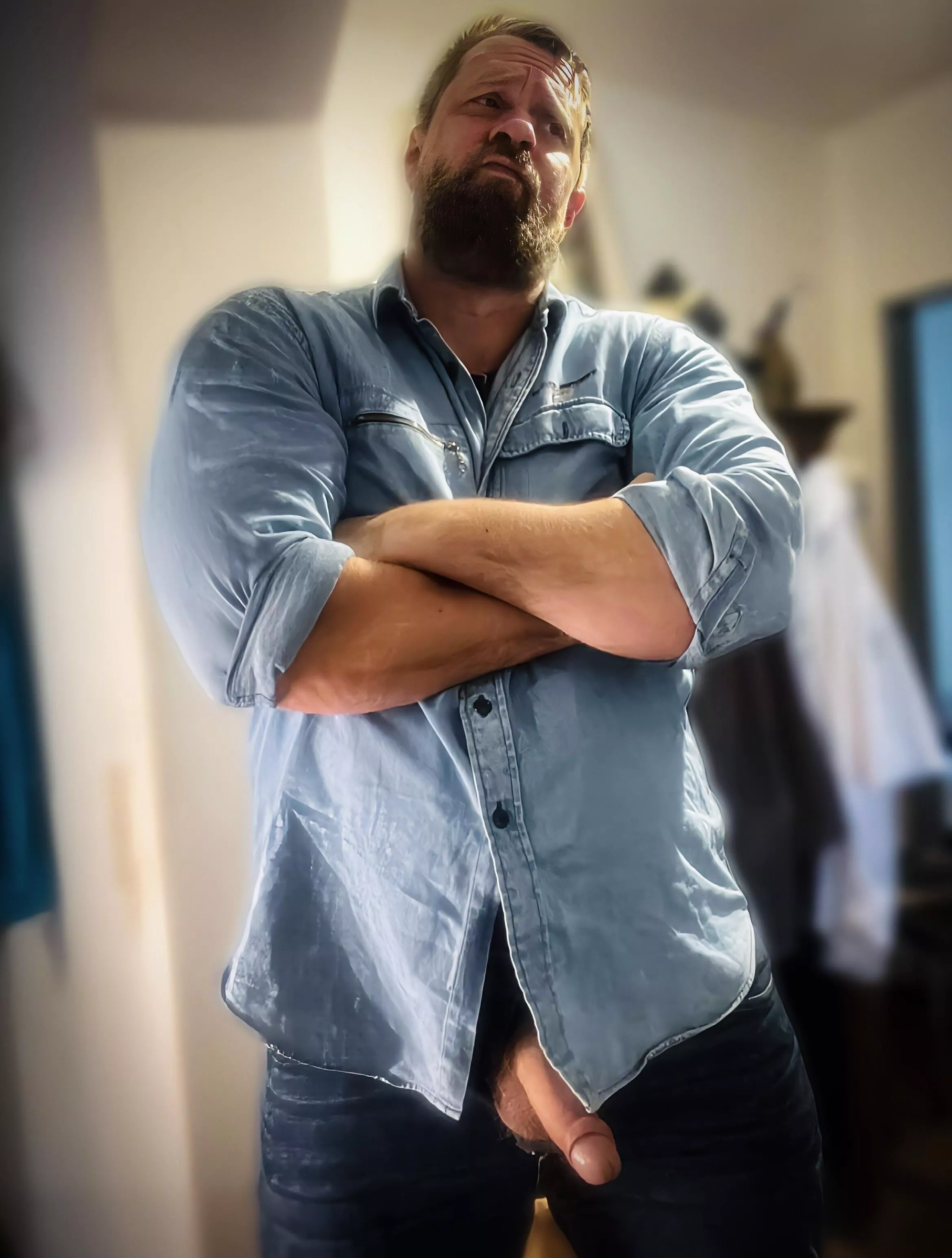 Bouncer :”You know what you have to do to get in”. posted by Top_Handle2768