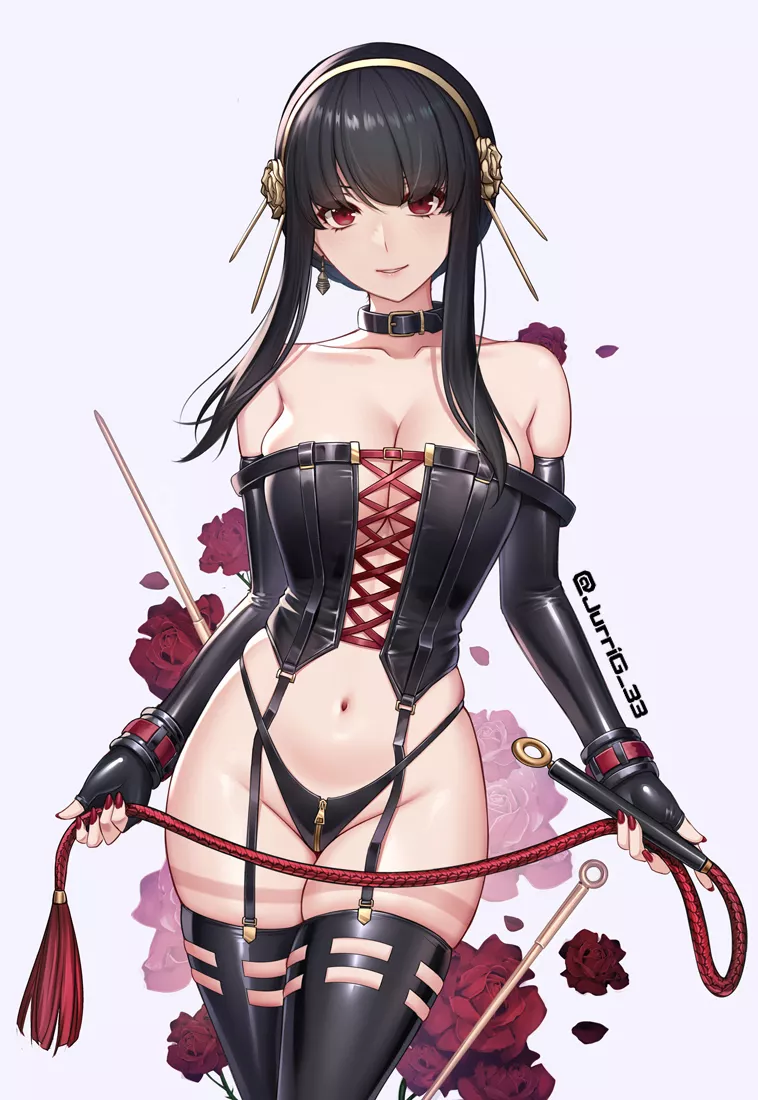 Dominatrix Yor Forger posted by CheetahSperm18