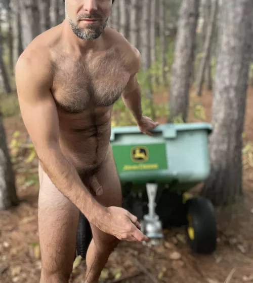 Getting some fall yard work done. Wanna help bro? [38] by Flashy-Usual-7228
