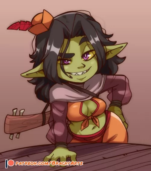 Gobtober: Bard by brachyzoid by morapol