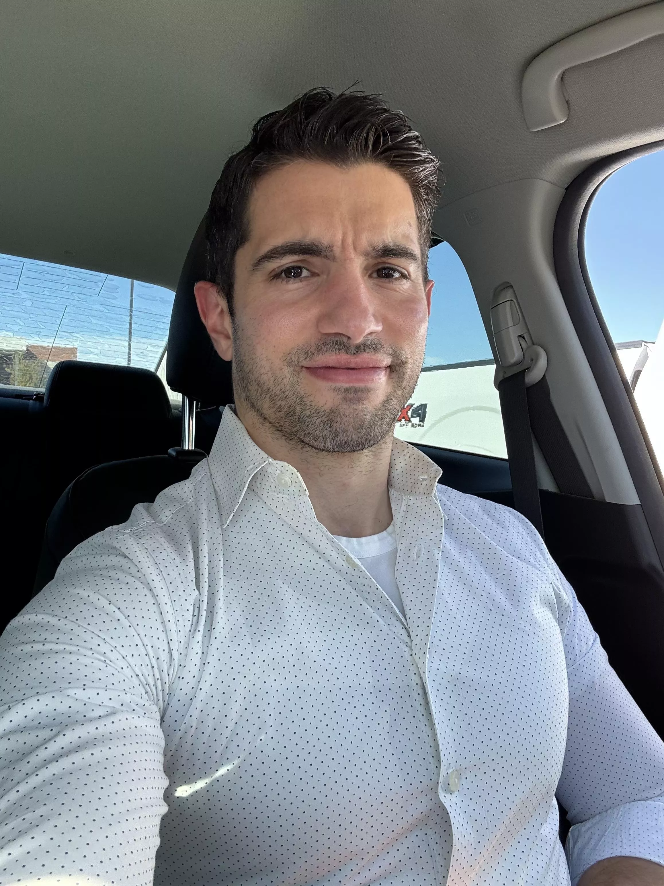 Hair is behaving itself today! posted by theworldtonight