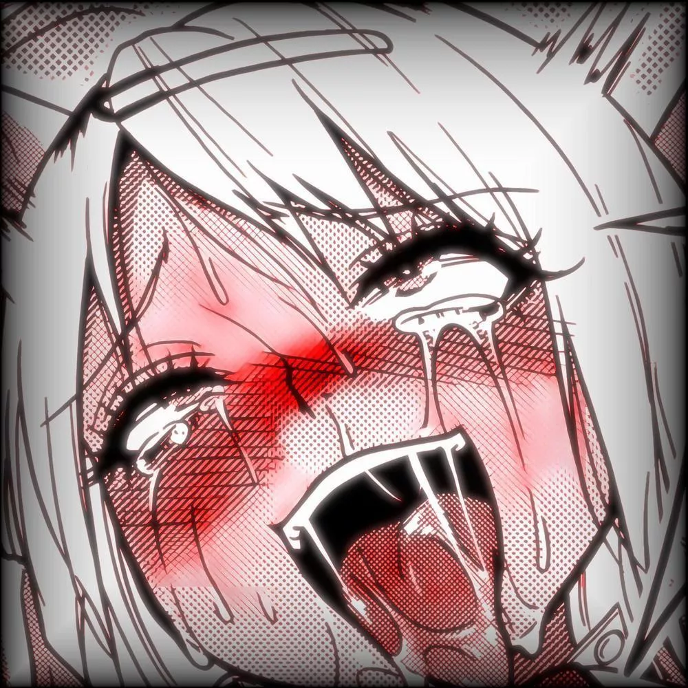 I love this ahegao posted by BlackWOxxx