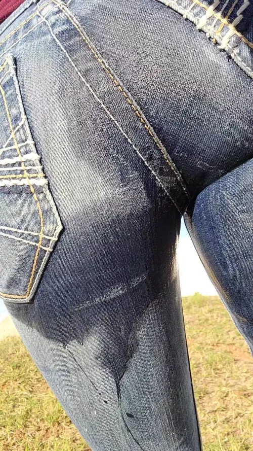 I wet myself by Naughty_Red_Farmgirl