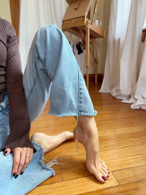 I’m sure we can think of some ways to have fun that don’t involve socks & shoes. 😏 by janec00k08