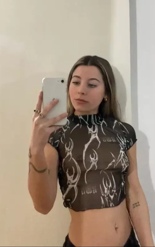 Is this too much see through to go out? by Successful-Side2189