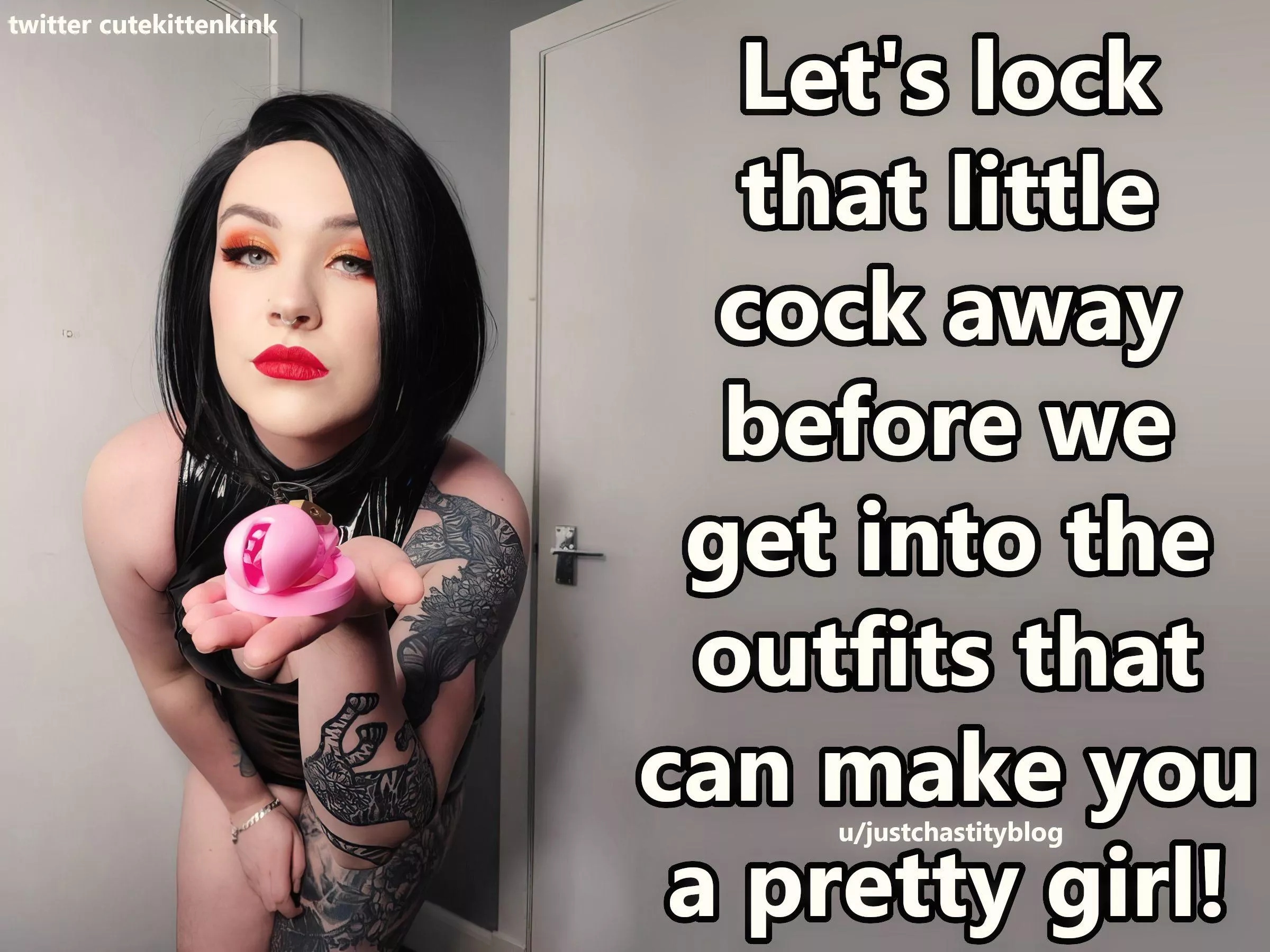 Let's go posted by justchastityblog