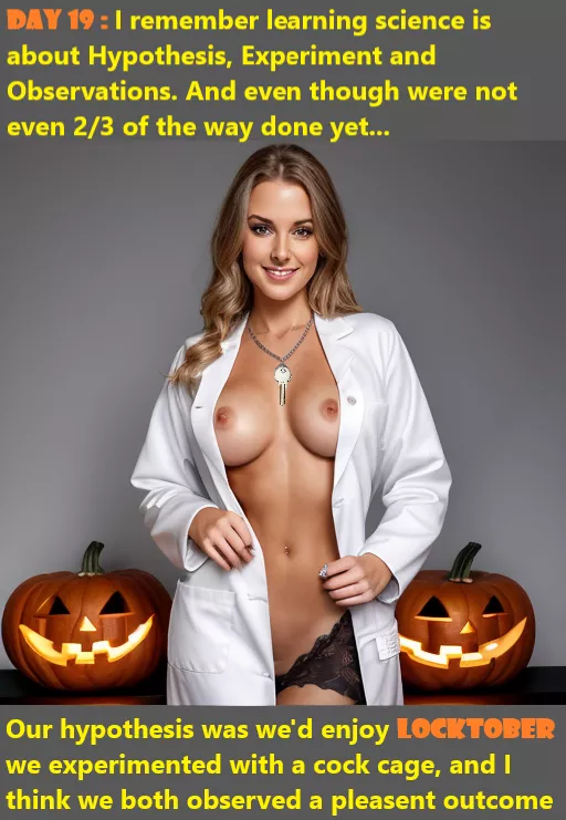 Locktober Day 19 (AI Image) posted by AdorkableComet