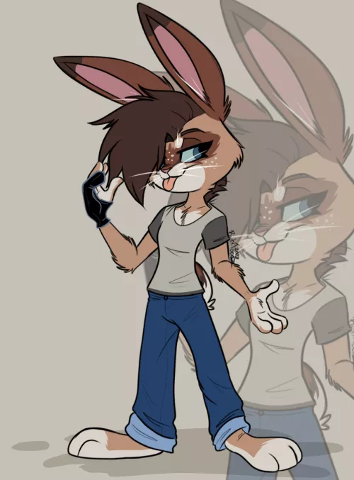 Main Fursona! (Name is pending) by BunnyxSnuggz