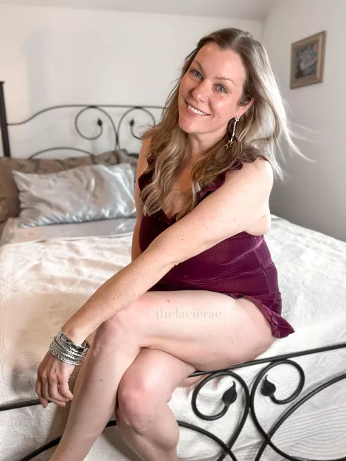 Me in a sexy velvet romper (f) by thelacierae