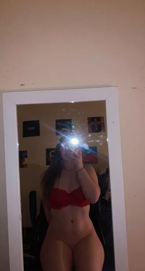 My mirror is dirty but not as dirty as me! by bigbootyecutie