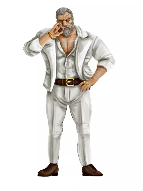 [OC] Thought y’all would appreciate this character I designed for a concept project 🥴 by LouisBlossom