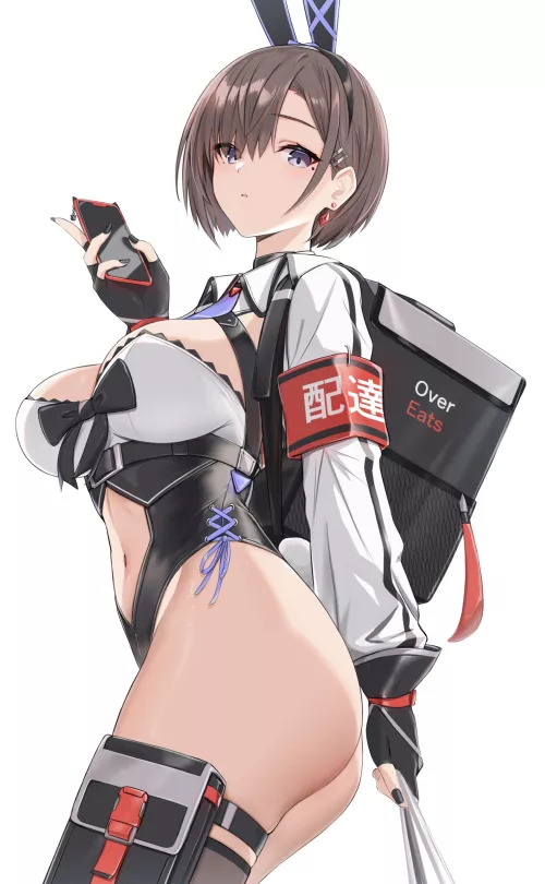 Over Eats Bunny by xSaviour_N