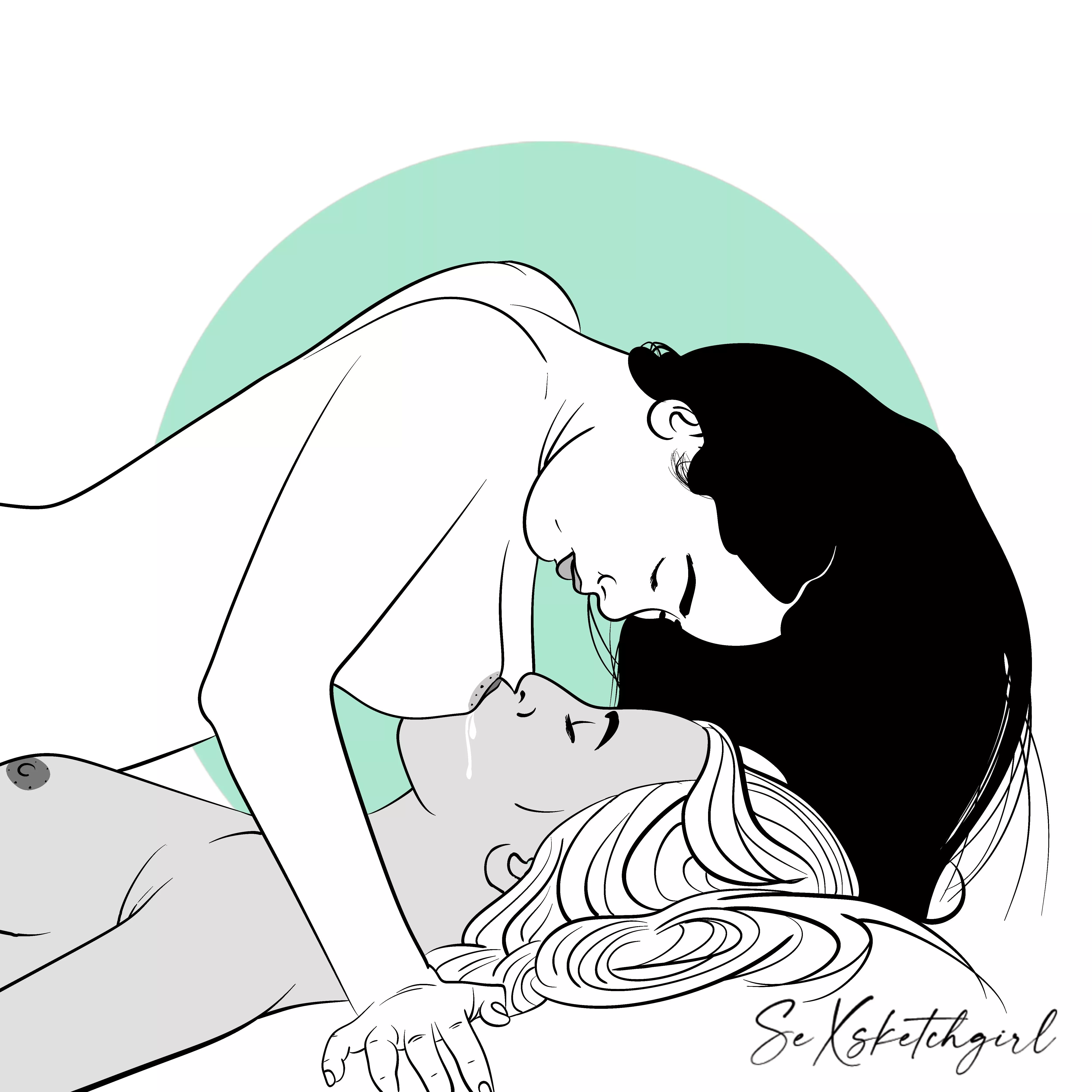 [r/breastsucking] Lactating (by Sexsketchgirl) posted by New-Sexsketchgirl