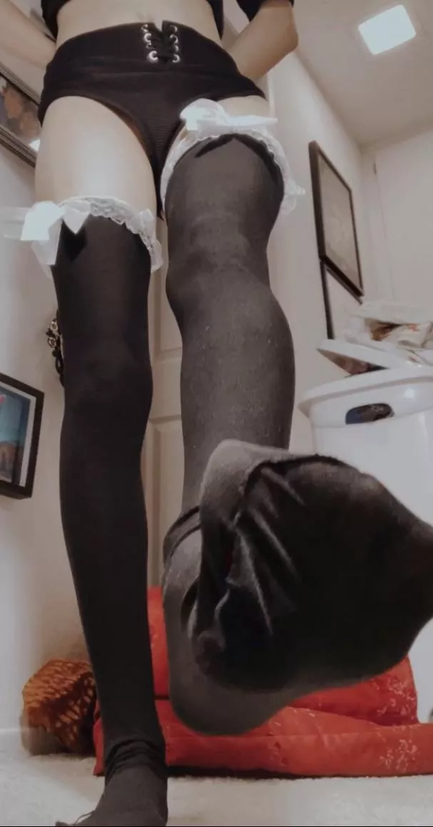 [selling] It’s the season of ghosts and ghouls! Get these thigh highs on sale for $20 today only~Selling panties/socks/bras and more~ posted by SlutSellingSocks