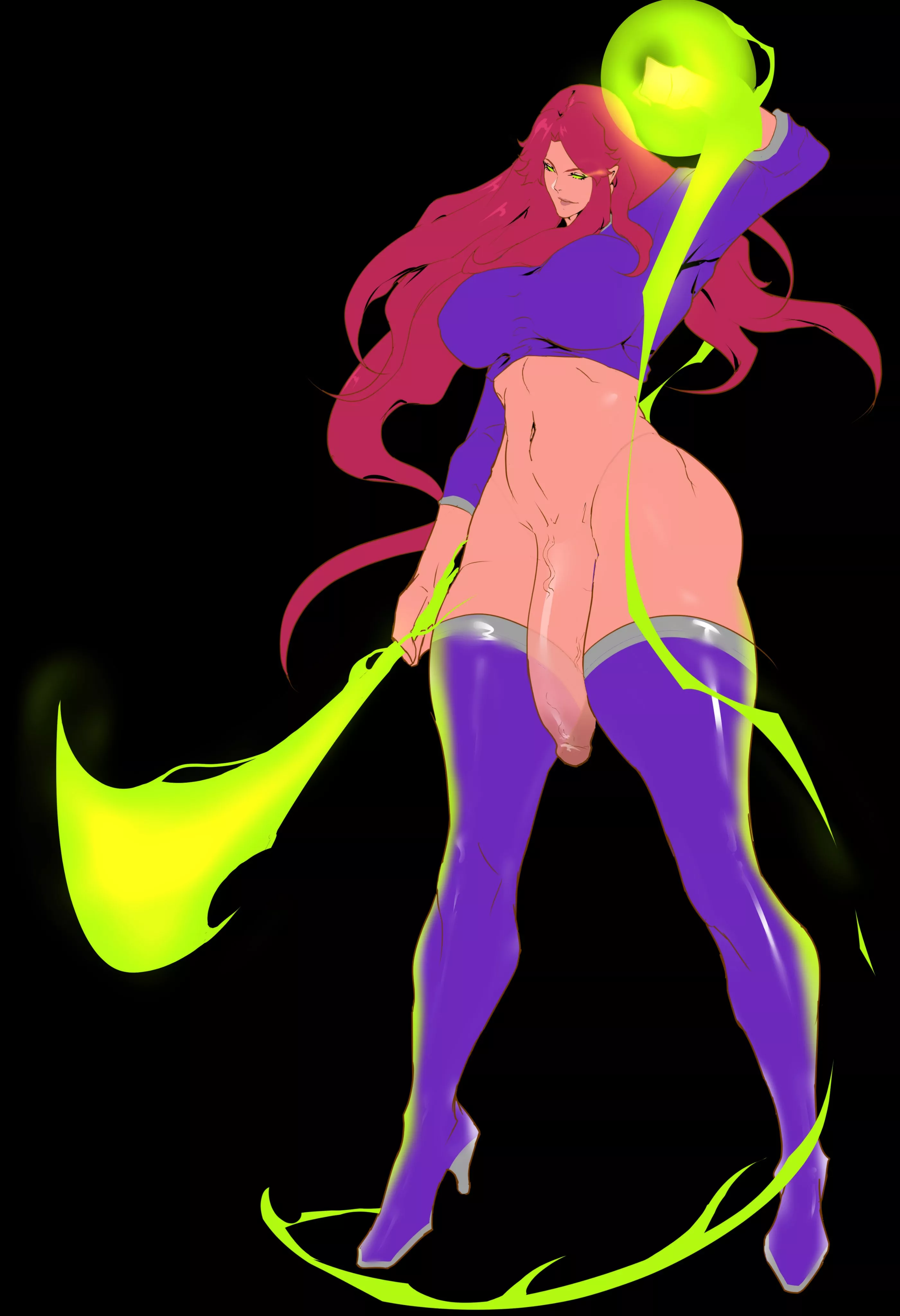 Starfire [Artist: Tenchi] posted by ComaOfSouls