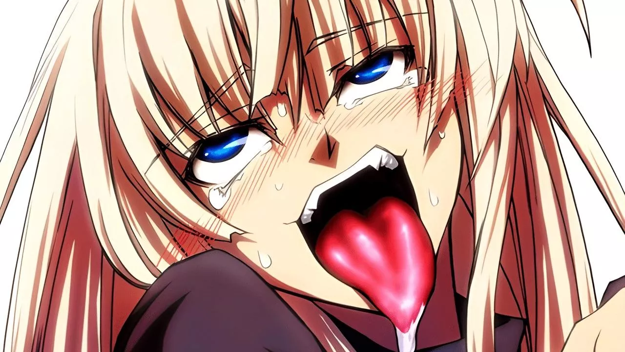 The tongue of this ahegao is incredible 🥵 posted by BlackWOxxx