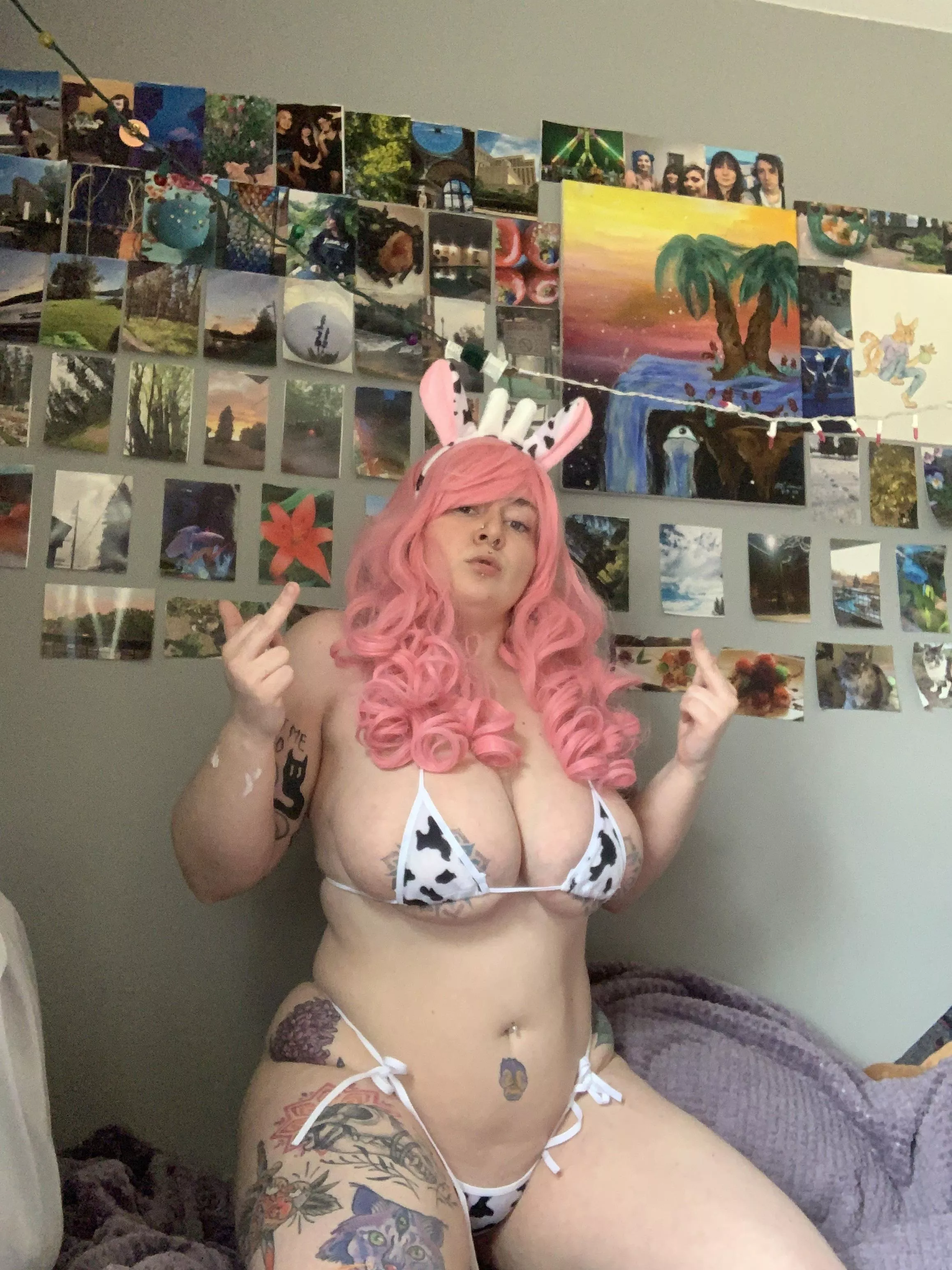 Think you can tame this bratty hucow? posted by DemonSarena