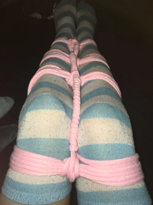 Tied up legs :3 by alinalunaris