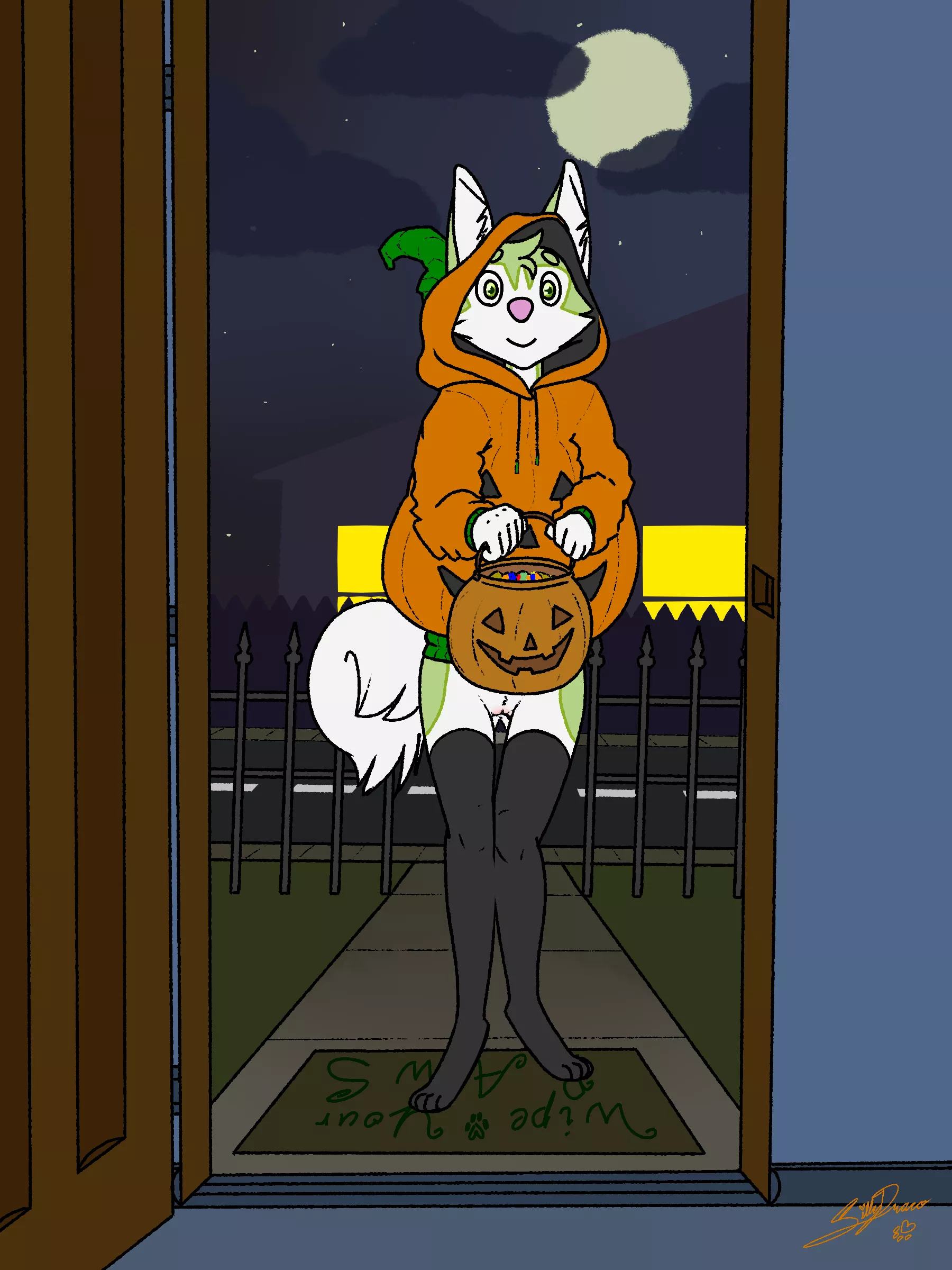 Trick or Treat! [A](Sillydraco) posted by Byte_Fantail
