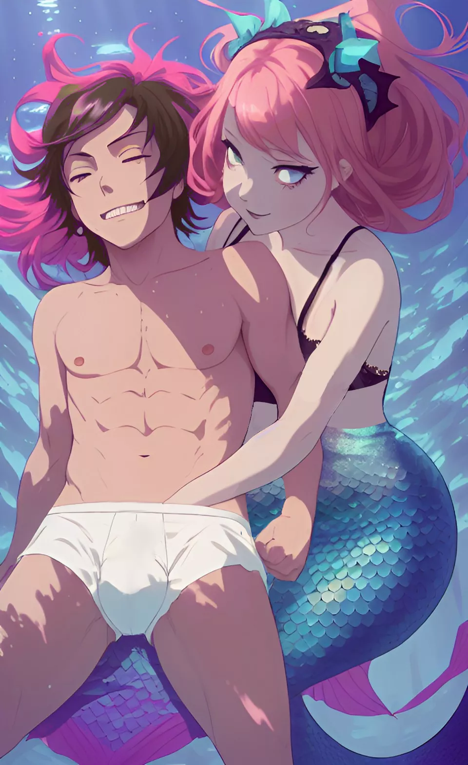 Underwater fun with a mermaid posted by elliotbessinger