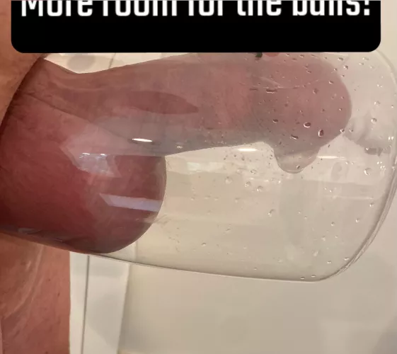 Would anyone be interested in my custom design cock and ball Cylinder!? by Hardly-Nudist