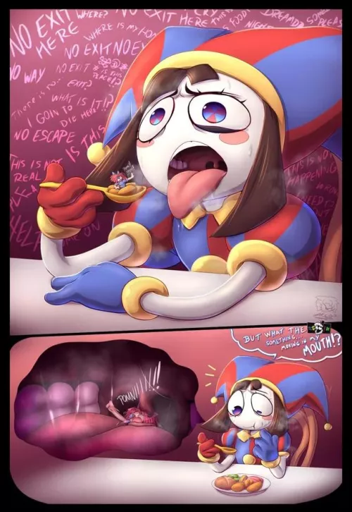 {comic} Pomni created by @AKcar by ItsTheUltimateBob