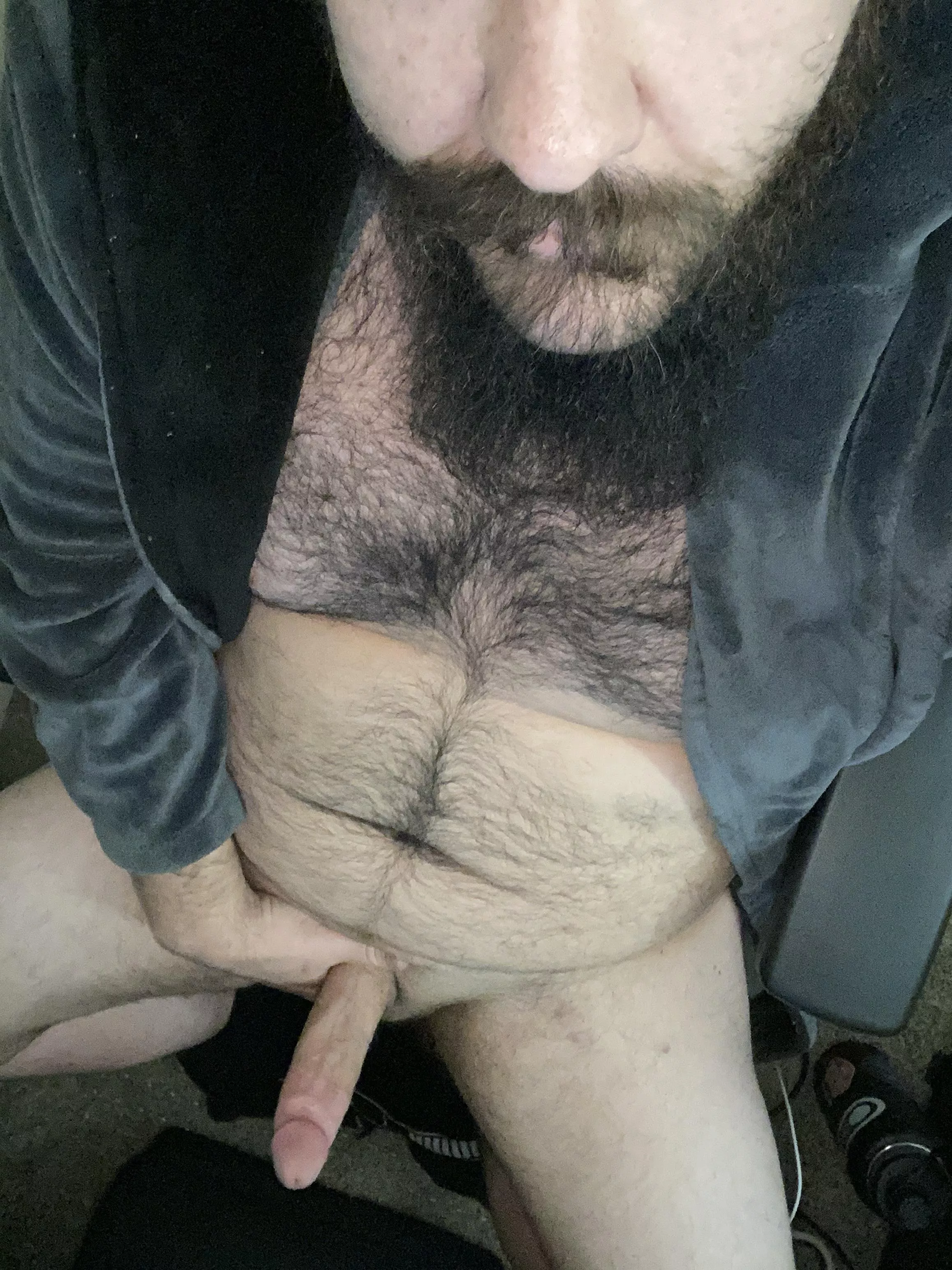 Cum ride me while I work from home posted by HairyBWC125