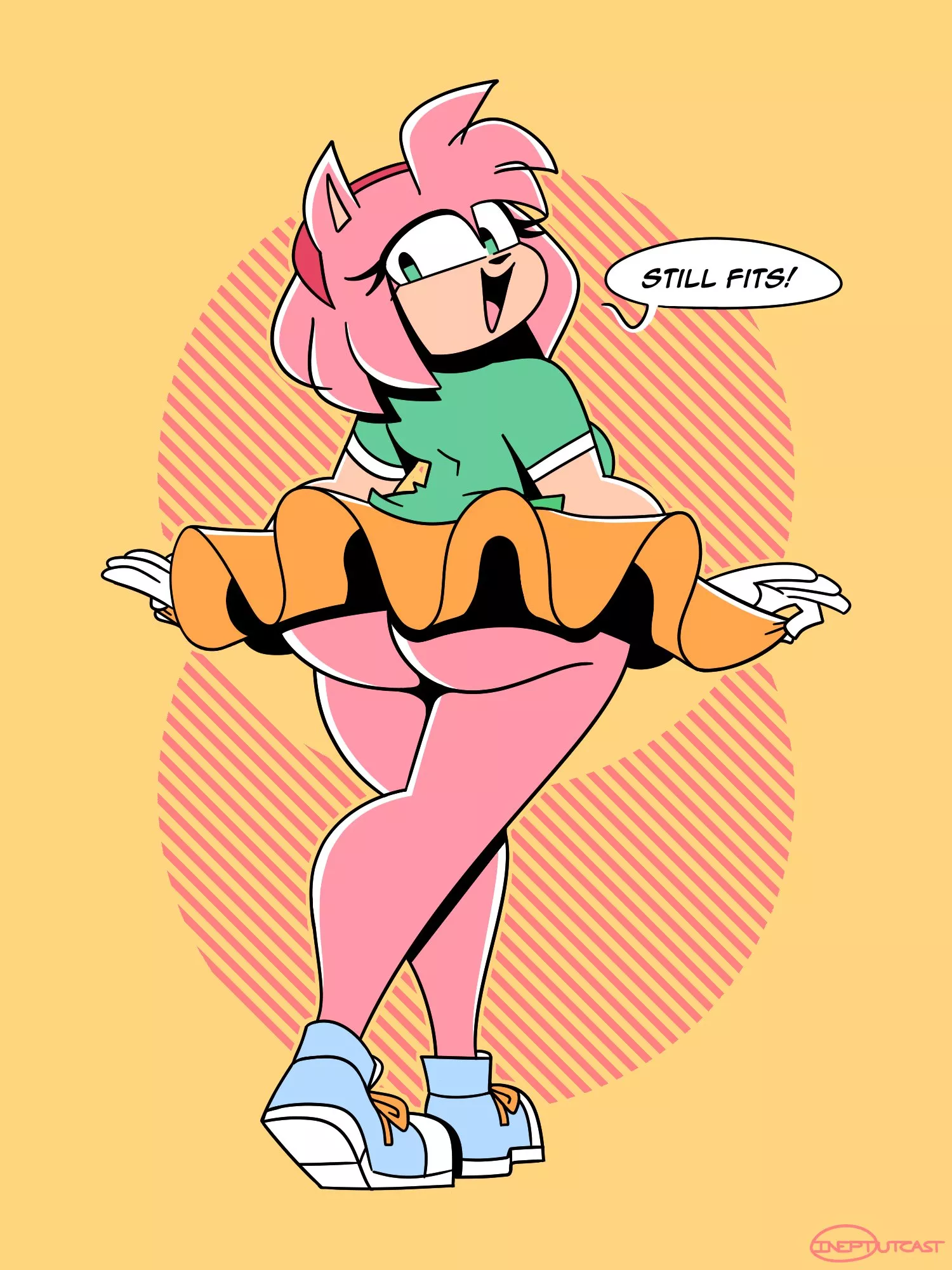 Does indeed fit (@IneptOutcast) posted by SonicSpeedster18