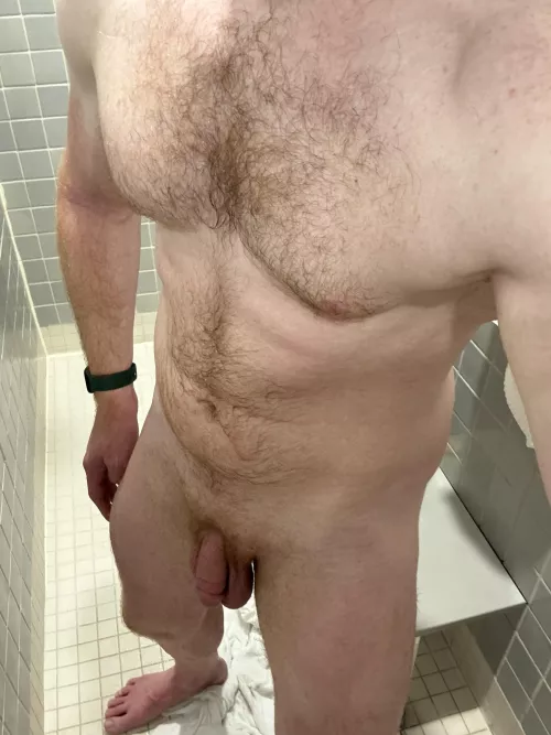 Gotta get cleaned up after a workout by MidwesternGuy91