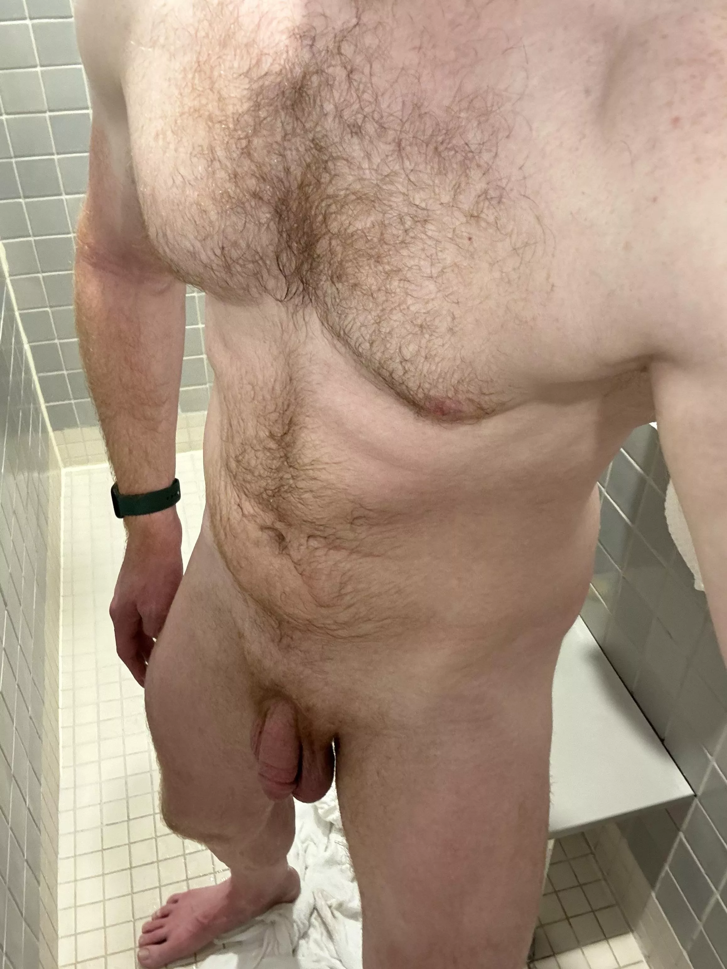 Gotta get cleaned up after a workout posted by MidwesternGuy91