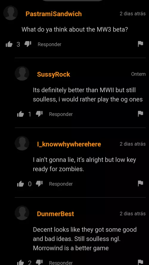 How about you guys? by Portuguesempire