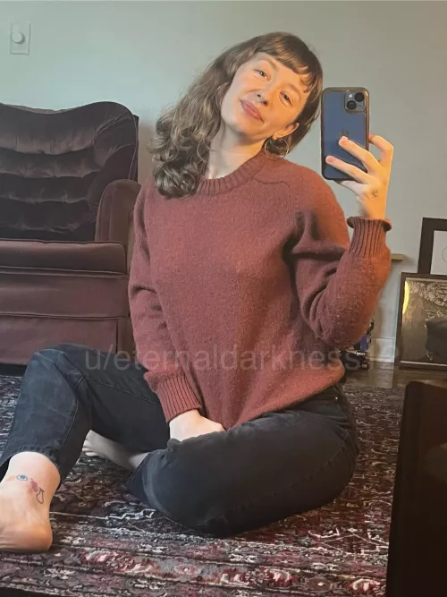 I had to break out the warm sweater today! [F] by eternaldarkness12