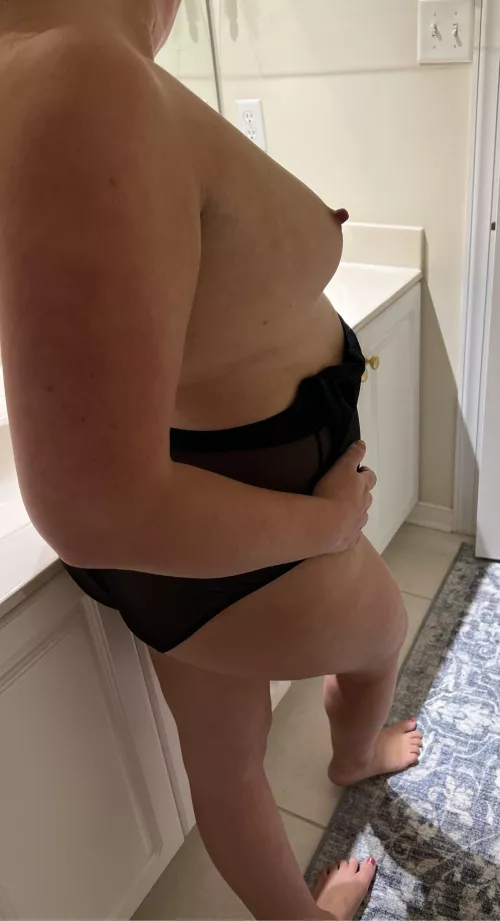 I love how my nipples look in the second trimester by MILF_to_Be