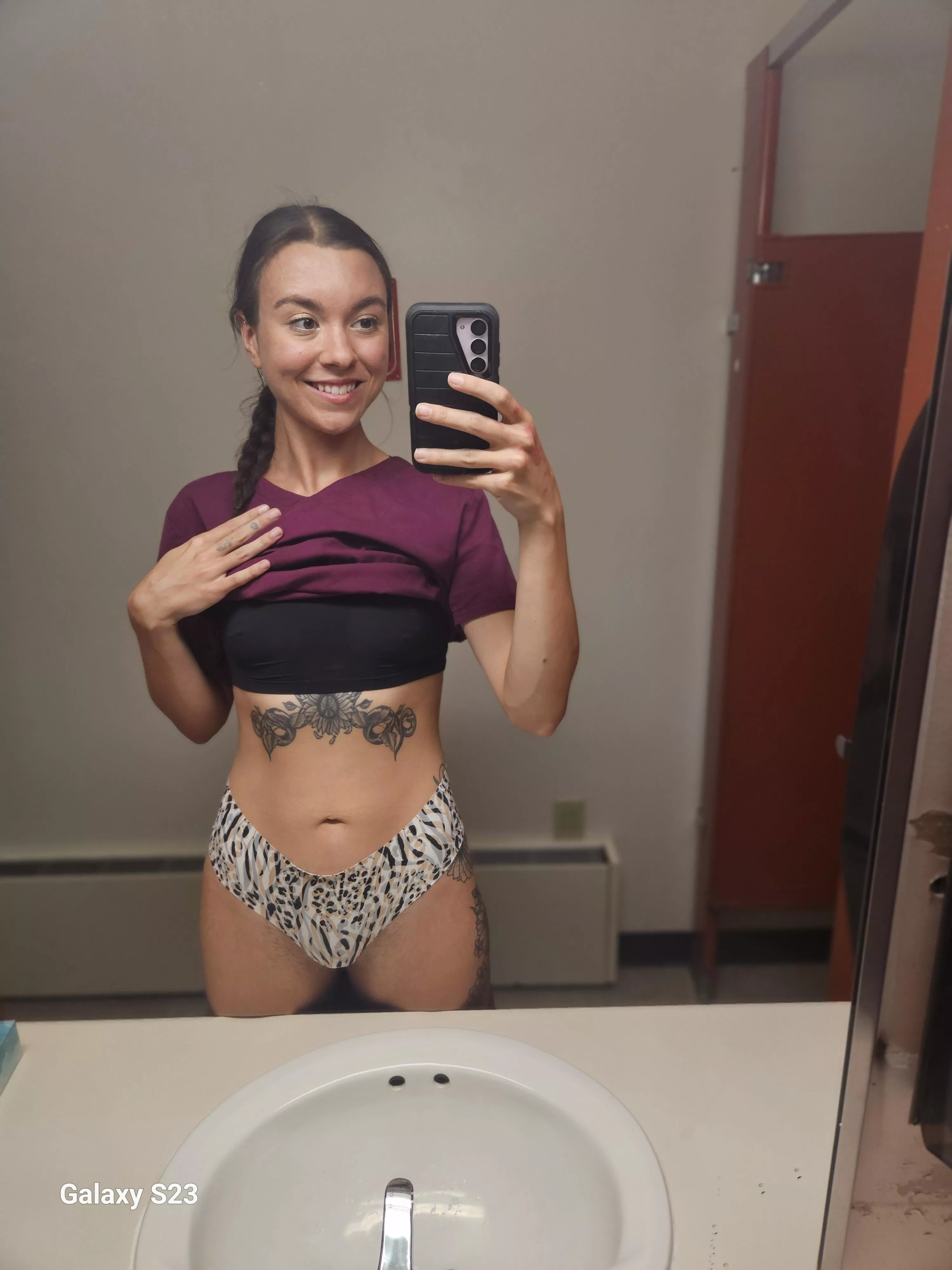 I love showing off my underwear to my patients to start the shift posted by MckennaMakes