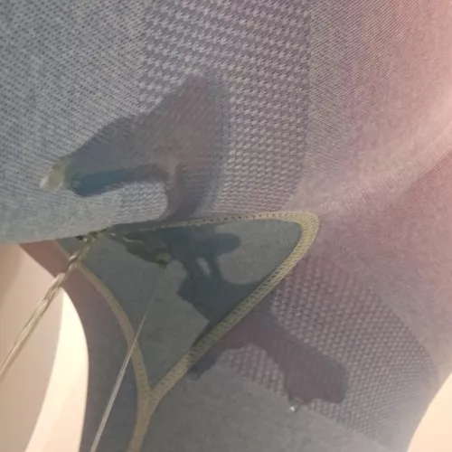 I love the way liquid seeps through these leggings... do you? by Think-Dig2297