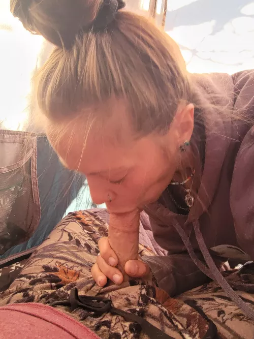 I'm the little camp whore.. he busted hard by MrsMischief2_0