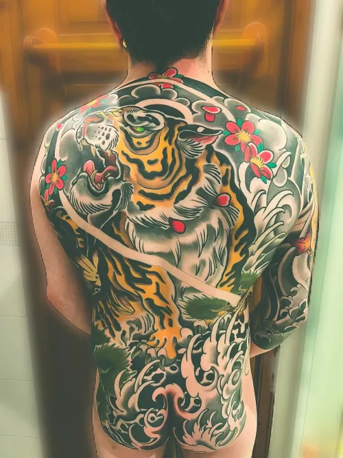 My backpiece :) by irezumi_scot