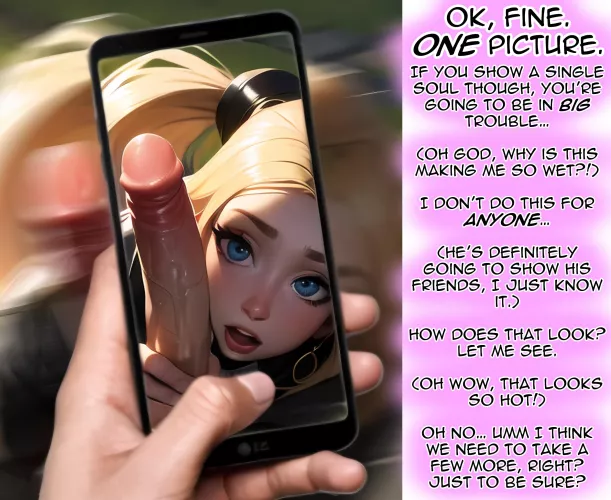 POV - You went for a little walk in the park with the girl from the party... [AI] [POV] [Phone] [Blowjob] by Kate_Sketches