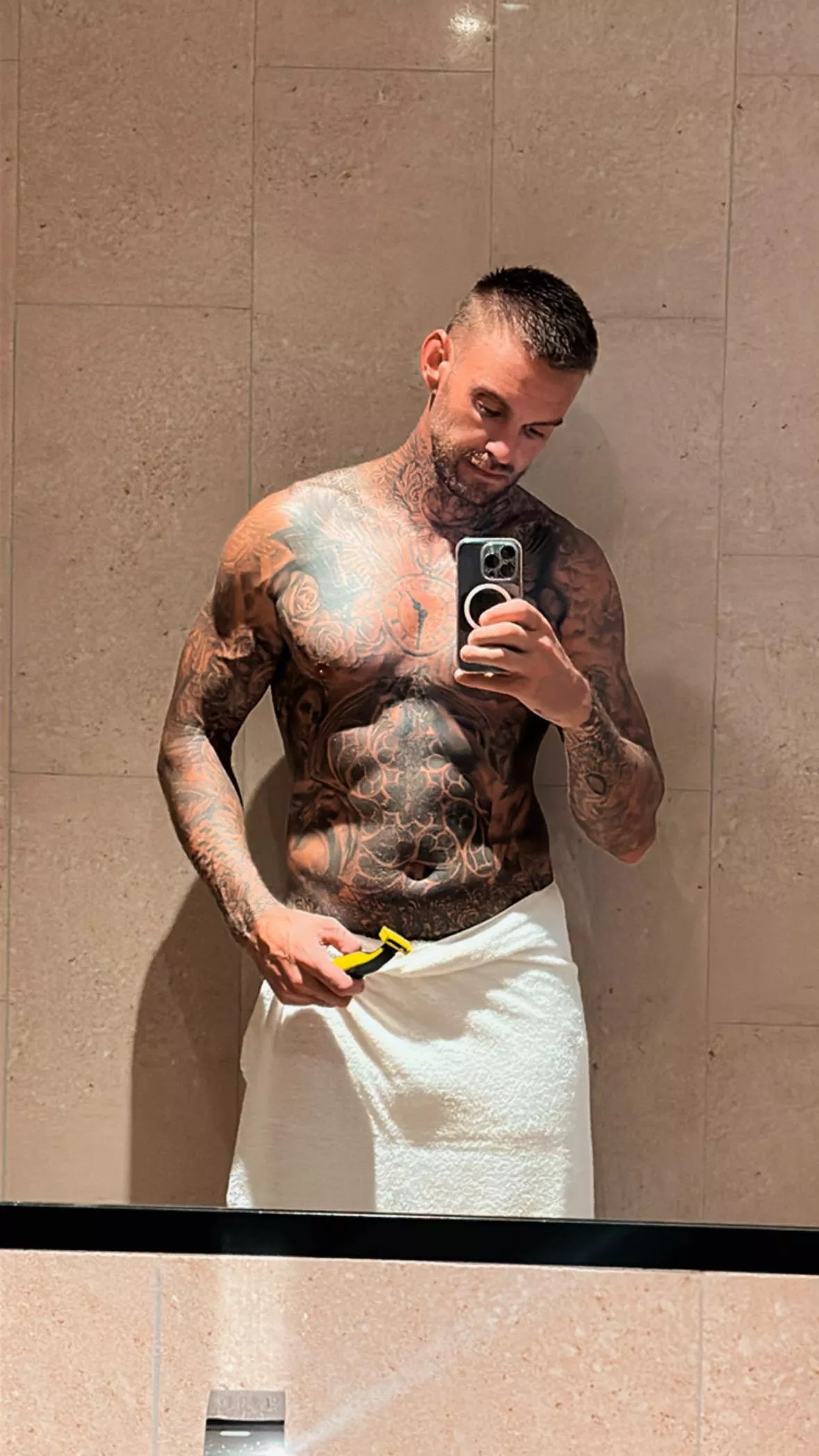 To many tattoos? or is it okay? hmmm posted by PaintingNo9153