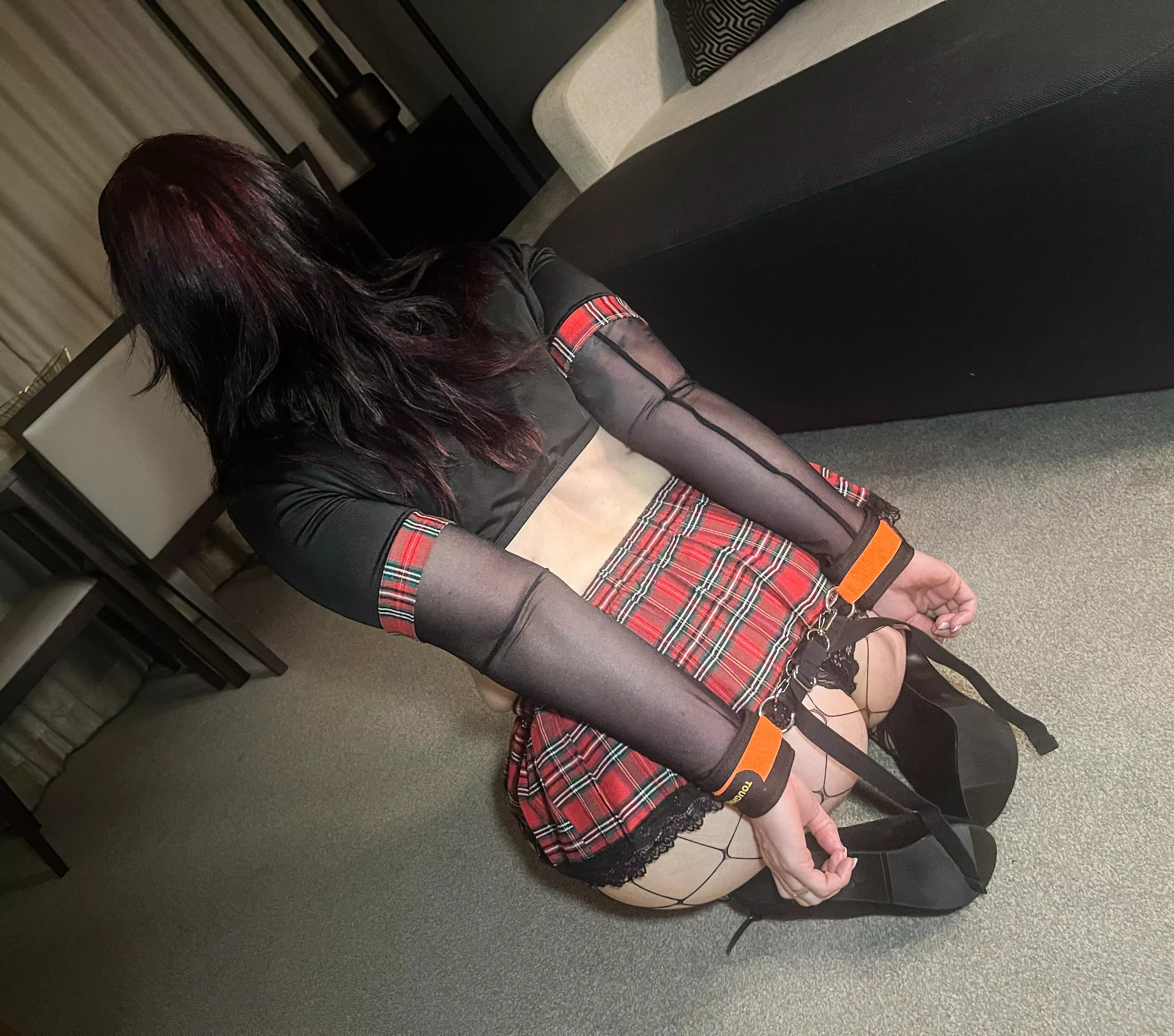 Waiting patiently for him to use my face posted by SirenJames