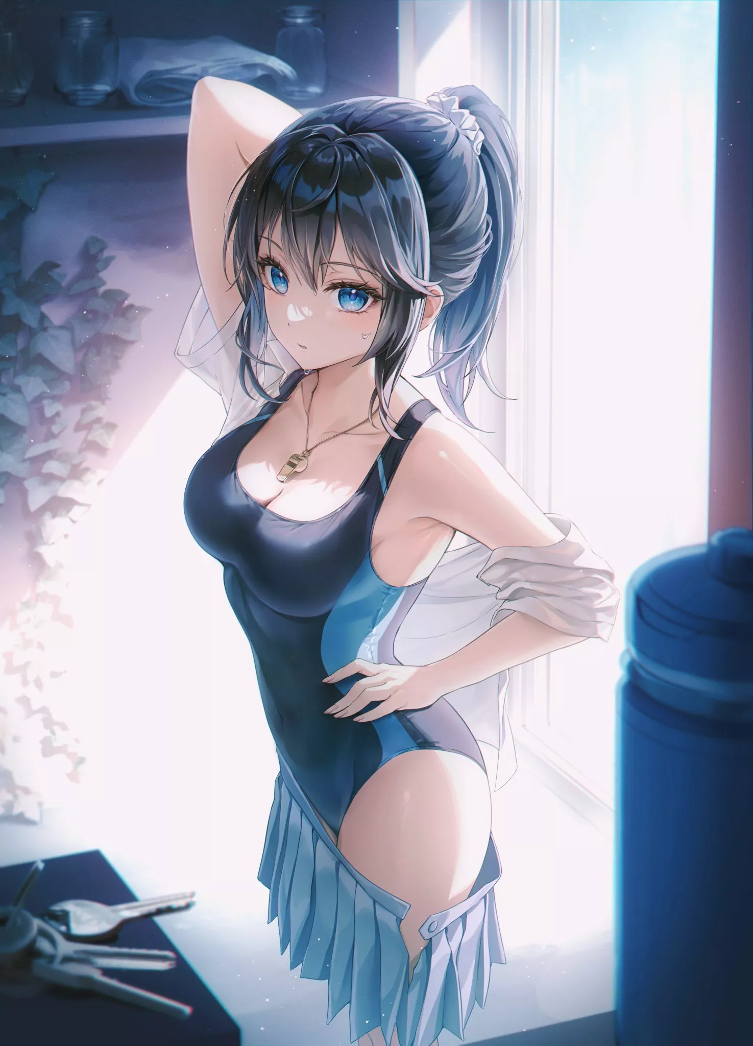 Wearing a Swimsuit Underneath posted by ArcticPlush11