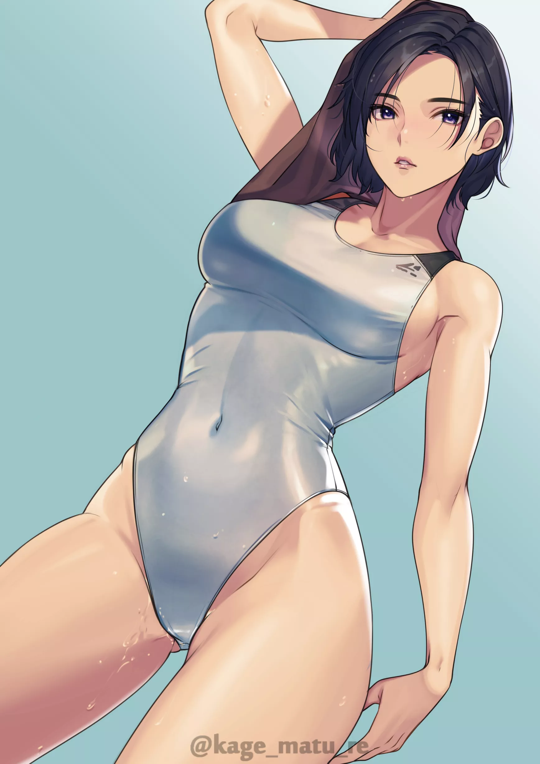 White Swimsuit posted by CheetahSperm18