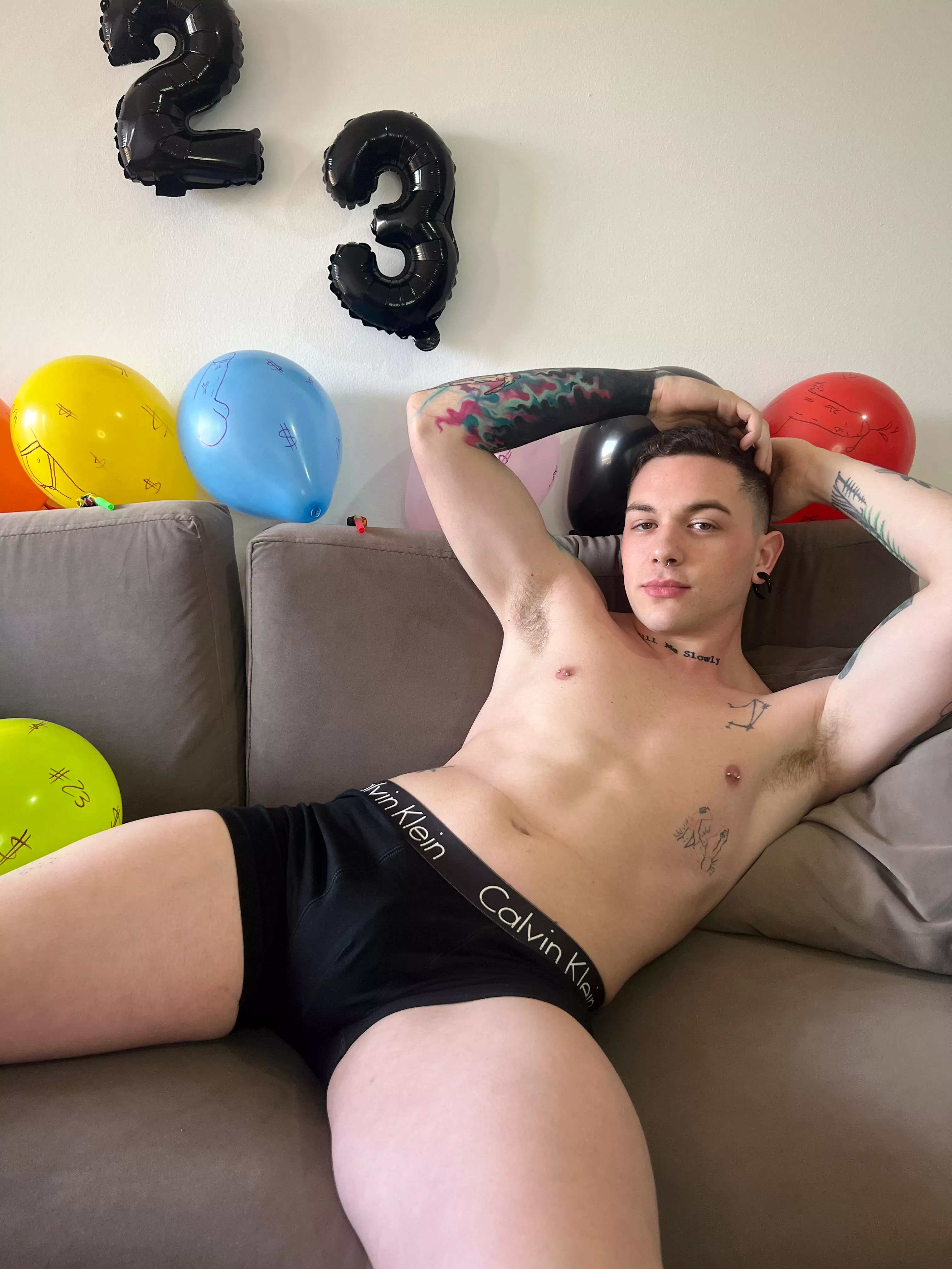 You want to run your tongue all over my body. posted by IamGiovanni95