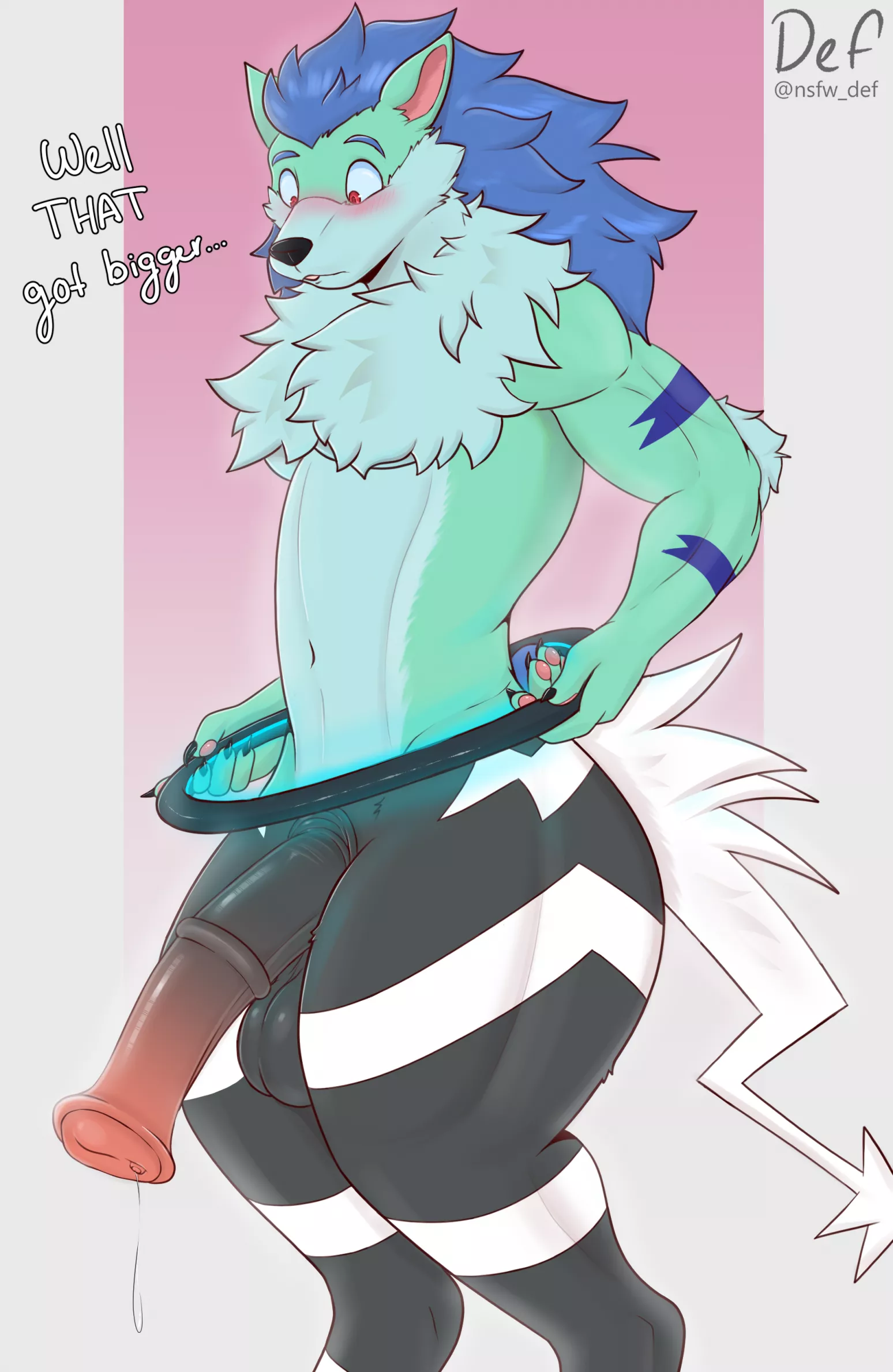 Zebstrika Hoop TF by NSFW_Def posted by DarthFetish