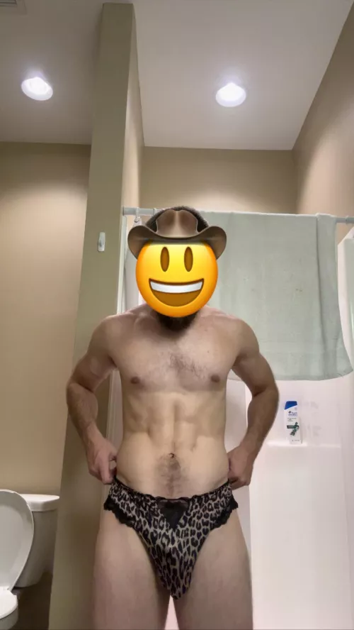 28 Just slipped into the wife’s panties about to bust. Any BBC want to stroke with me? by Bbwlover637