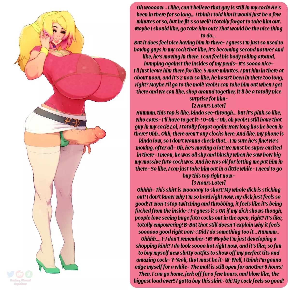 Bimbo Cock-vore [Bimbo] [Cock-vore] Artist: doxy posted by Desira_Stoned