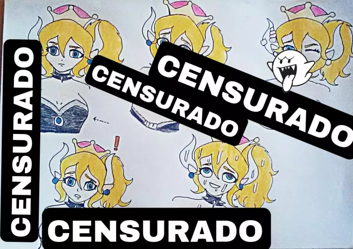 Bowsette NSFW Bowjob by Wrongshark1999