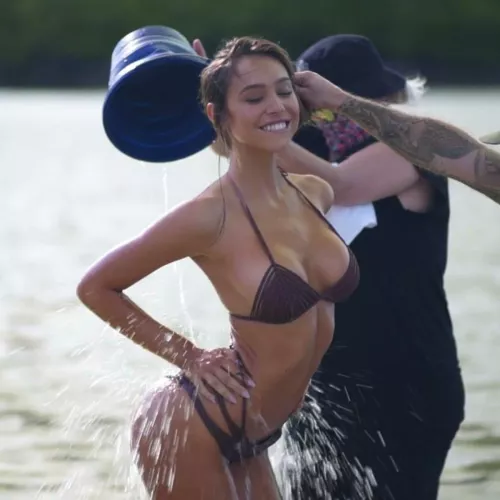 Brown bikini by ladiesman21700000000