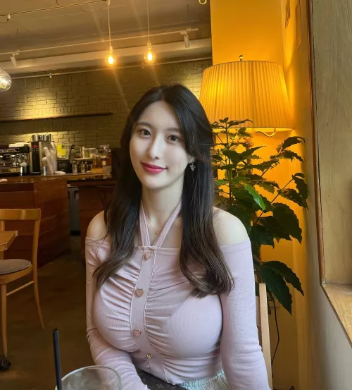 Busty korean girl by Majestic_Painter8660