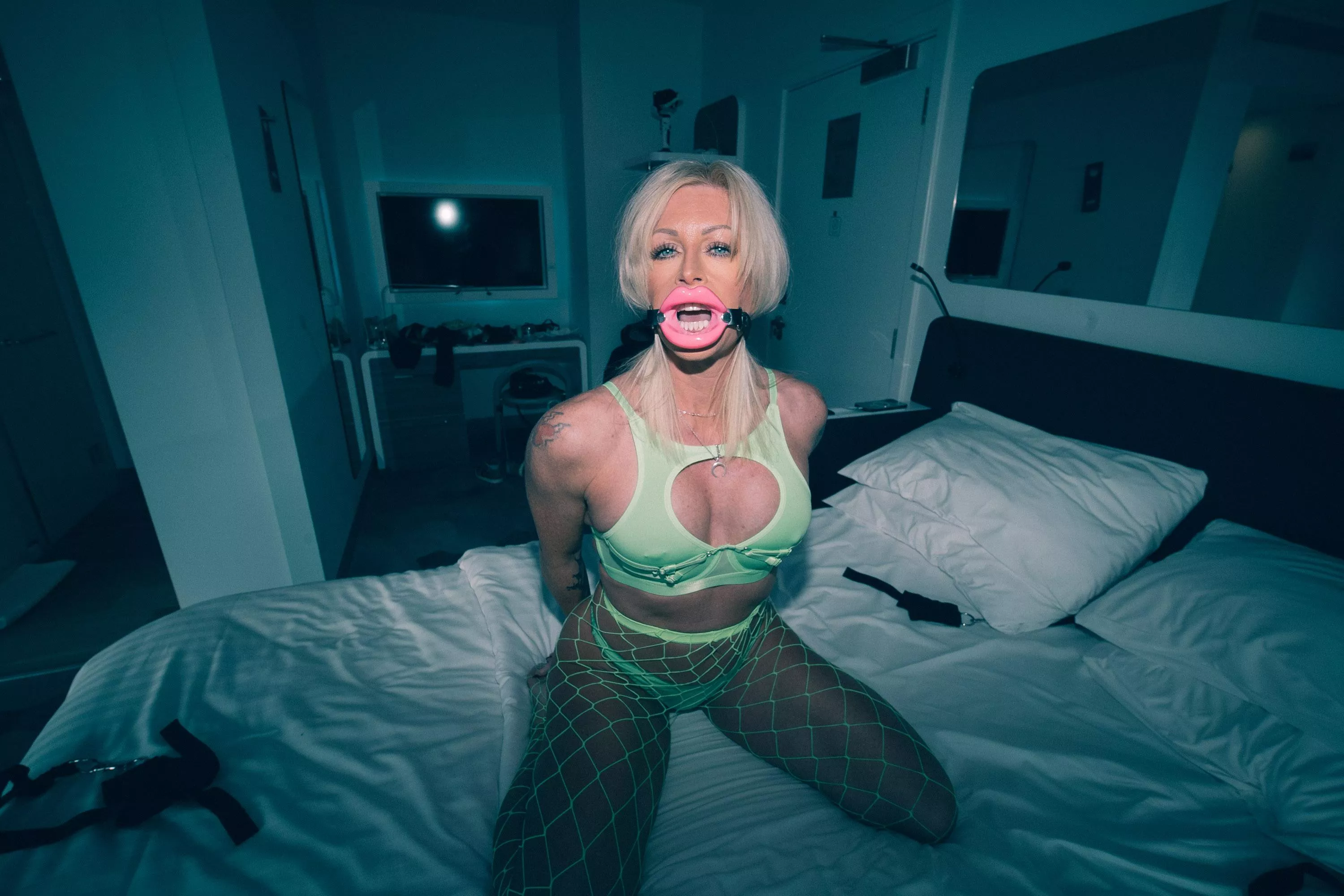 Do you like my new gag? posted by ScottishSophie